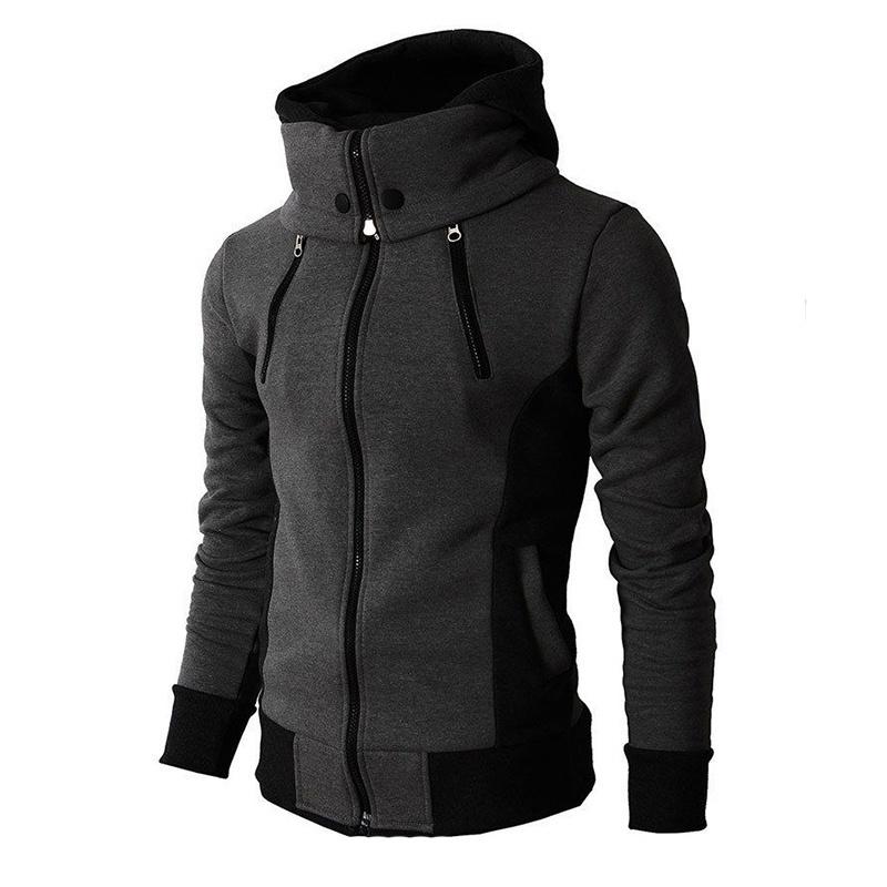 Мужские толстовки с капюшоном большого размера Assassins Creed Slim Fit из 2 предметов, пальто