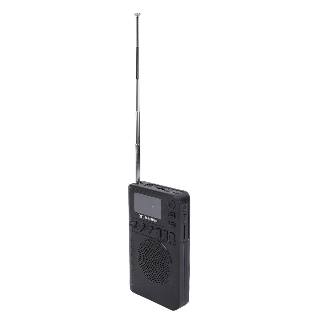 Перезаряжаемое DAB+FM радио 3 в 1, цветной светодиодный дисплей, карманное радио с Bluetooth-динамиком и слотом для карты памяти