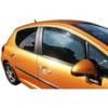 | Дефлекторы воздуха ветровые дефлекторы Совместимы с Peugeot 207 5-дверный хэтчбек 2006- 2012 4 штуки