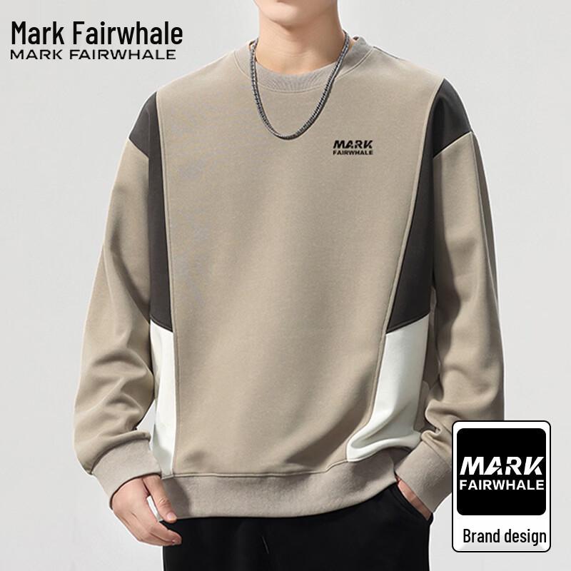 MARK FAIRWHALE Men's Loose Long-Sleeved Sweatshirt