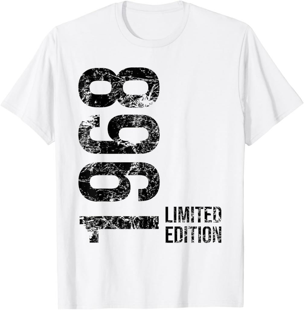 57th Birthday 57 Years Old Man Woman Vintage 1968 T-Shirt Funny Shirt Custom T-Shirt Unisex Summer Streetwear Tops Camisas