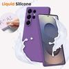 Coque Silicone - BOOLING - pour Samsung Galaxy S26 Ultra - Anti-Rayures Antichoc - 2 Vitres - Violet Foncé