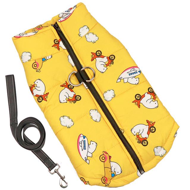 Одежда для собак, зимняя куртка для собак, пальто, водонепроницаемая рождественская одежда для щенков, маленькая, средняя, ​​большая собака, мопс, чихуахуа, Ropa Para Perros