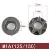 M10/M14/M16 Шестерня для бензопилы 100 115 125 150 180 Сменная угловая шлифовальная машина Шестерня пильная звездочка Цепное колесо для кронштейна бензопилы