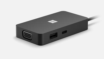 Портативный USB-C концентратор Microsoft Surface (1E4-00006) - Пакет Microsoft Office не входит в комплект и предназначен для использования в бизнесе.