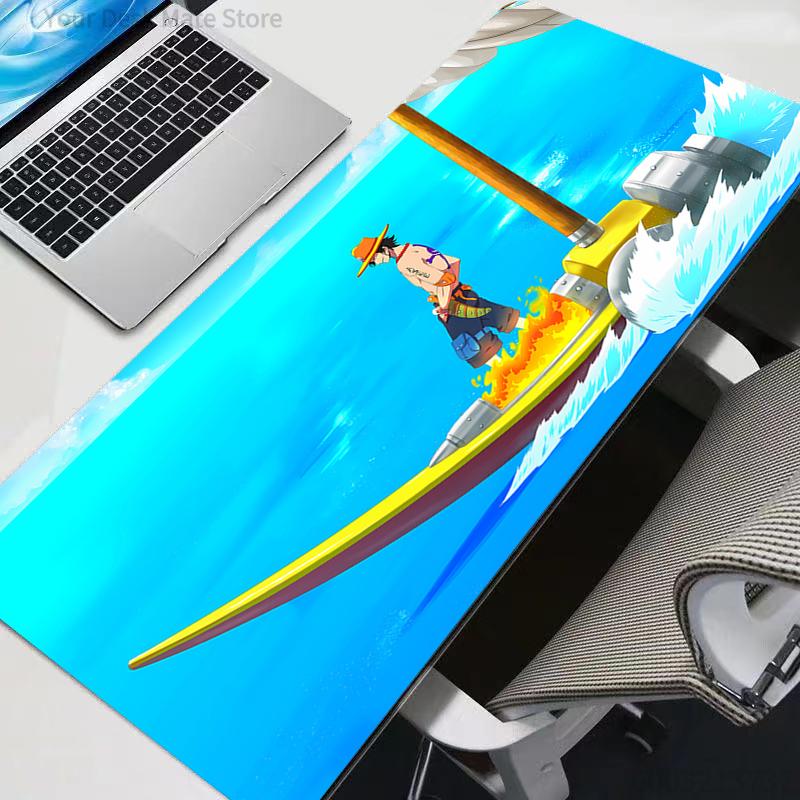Kawaii One Piece Mouse Pad Anime Cute Girl Gabinete Gamer Computer Desk Mat Keyboard Gaming Accessories durable Mousepad