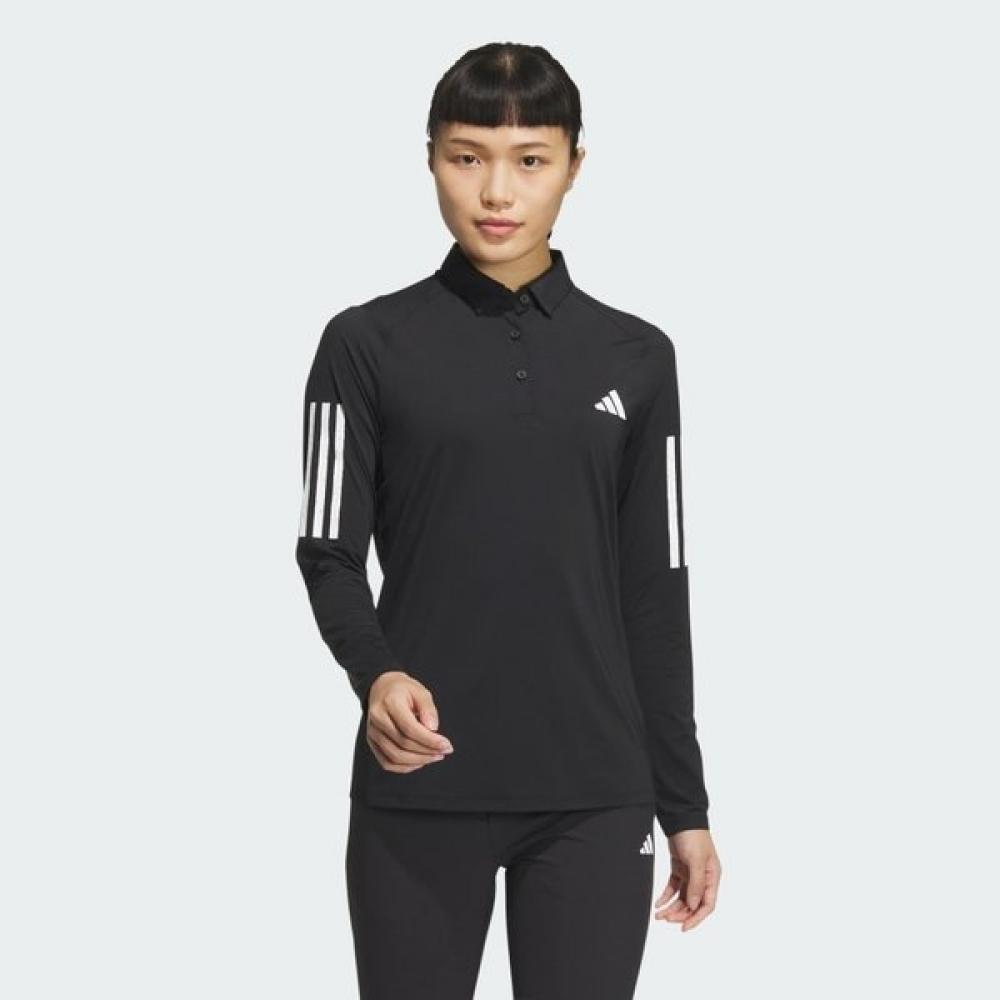 Adidas Golf 2024 S S Women Golf Aerolady Long Sleeve Polo Shirt In6570