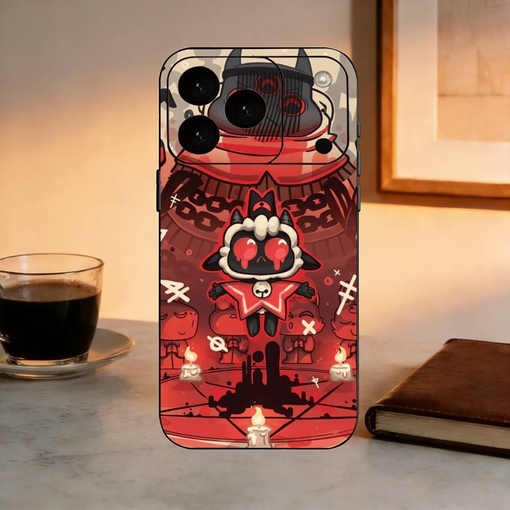 Game Cult of the Lamb Gift Phone Case Silicone Soft For IPhone 17 16 15 14 13 12 11 X XR Plus Pro Max Plus