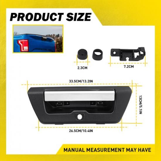 Tailgate Handle & Bezel w/ Camera Hole For Ford F150 2015-2018 FL3Z9943400FA EXV