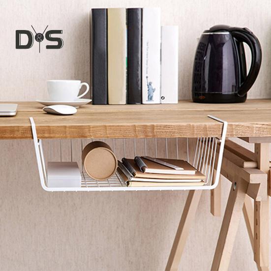 Подвесная корзина, прочная, выдерживает большую нагрузку, простая установка, органайзер для полок под шкафом, выдвижная корзина для хранения