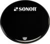 Пластик для бас-барабана SONOR 20 дюймов, черный с логотипом SN-BP20B/L []