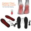 Feet Warmer Insoles Unisex Electric Heated Insoles Warm Shoe Inserts for Shoes Boot Keep Warm Shoe Pad Warm Insole