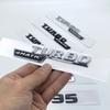 3D ABS Black Silver Letters CLA35 CLA45 Turbo 4matic+ Emblem for Mercedes Benz AMG Car Fender Trunk Rear C118  W117 Logo Sticker LK9
