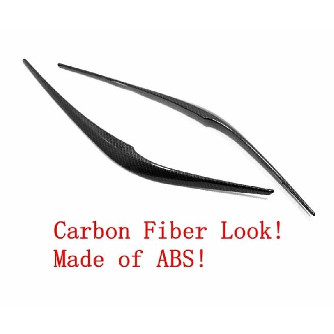 For Mazda CX5 CX-5 KF 2017 2018 ABS Front Headlight Lamp Eyelid Cover Strips Rear Light Eyebrow Trims Car Sticker