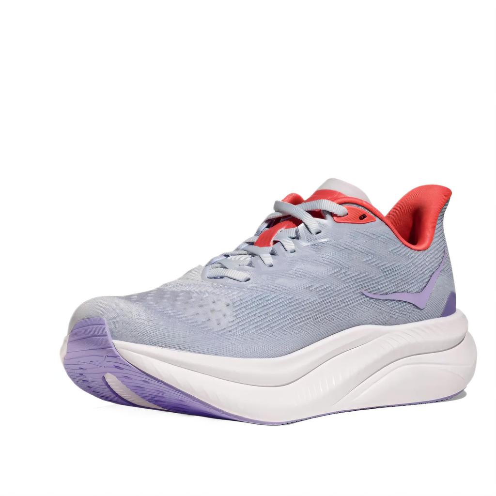 HOKA ONE ONE MACH 6 Mesh Cushioning Breathable Cushioning Breathable Low top Training Racing Running Shoes Women's Gray 1147810-PLDS