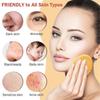 300 Count Compressed Facial Sponges Natural Exfoliating Pads for Estheticians 100% Biodegradable Orange Color