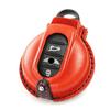 Мини-кроссовер Clubman F54 F55 F56 F57 F60 Cooper Convertible One Countryman Smart Key Case из натуральной кожи [Kakuchaya] (Мини-А) (красный)