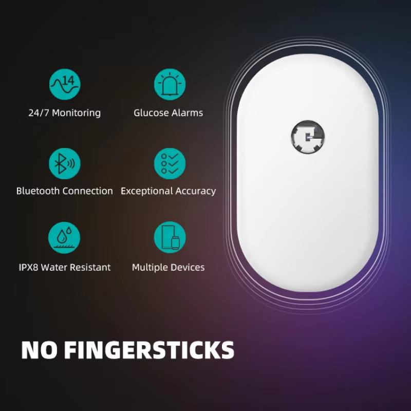 Умный датчик непрерывного мониторинга глюкозы на основе кремния для домашнего и медицинского использования