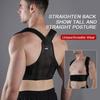 VBOSI 1102 Professional Posture Corrector Two Shaping Support Bar Multi Hole Breathable Fabric Adjustable Elastic Protection