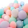 Yorkereynom Balloons, Macaron Balloons, Set of 100, 10 Inch Assorted Balloons, Balloon Decoration Set, Decoration, Pastel Colors, Mixed Colors, Extra