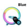 Smart Night Light For Kid Bedroom Bedside Wake Up Alarm Clock Atmosphere Light Multifuction Bluetooth Speaker Wireless Charger