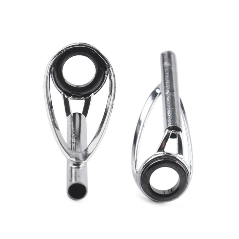 Hot Stainless Steel O Ring Fishing Rod Guide Tip Repair Kit Tackle Box Accessories Eye Ceramic Ring