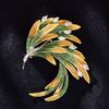 Blucome New Phoenix Wing Flower Brooch Elegant Suit Cheongsam Atmosphere Animal Wing Corsage Accessories Suit Brooches
