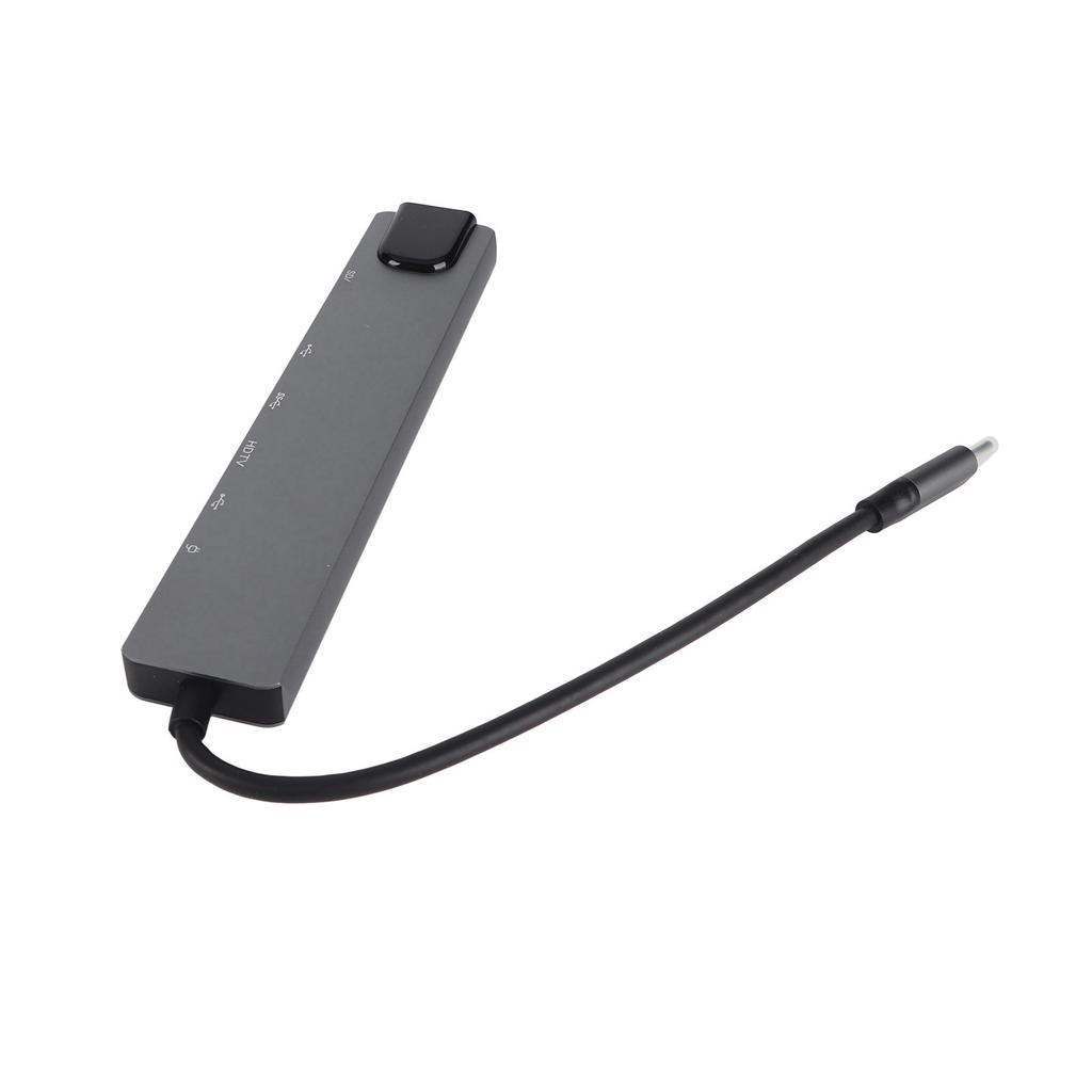 8‑in‑1 Hub Type‑C to HDMI RJ45 PD USB Docking Station Type‑C Hub Splitter Converter Adapter