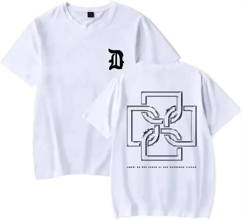 Summer Santa TShirt Duki Merch T Shirt Short Sleev Casual Print Unisex Pure Cotton Short Sleeve Highquality Unisexs Clothing 71811