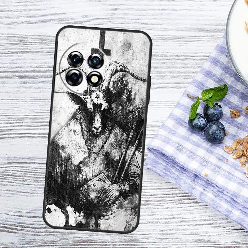 Devil Satan Case For OnePlus Nord CE 5 2 3 4 Lite N20 N30 OnePlus 10T 13T 13R 12R 15R 10 11 12 13 15 Cover