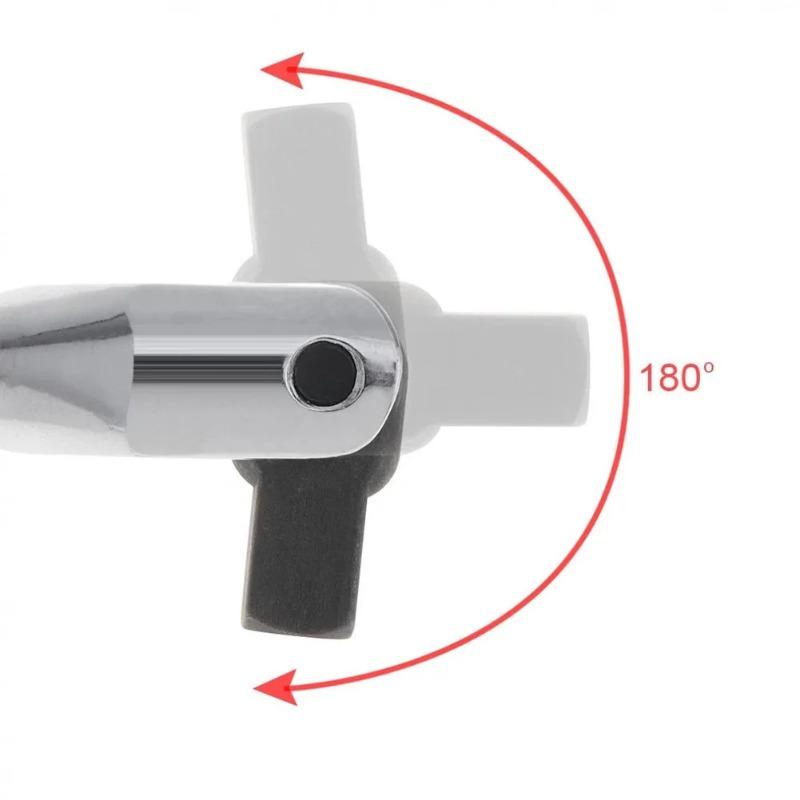 Головка для стержневого ключа F 1/2 дюйма, головка для 10 дюймов, 15 дюймов, 18 дюймов, динамометрический ключ, длинная силовая планка, сильный рычаг, инструмент для ремонта рулевой ручки