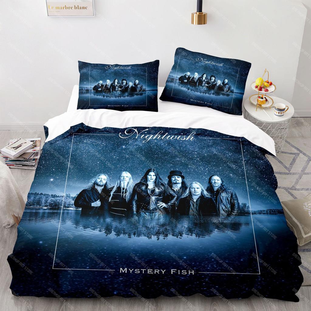 Комплект постельного белья AC DC Музыка AC DC Рок-группа 3D Принт Комплект постельного белья Мягкий комплект пододеяльника Твин Фул Квин Кинг Покрывало Наволочки