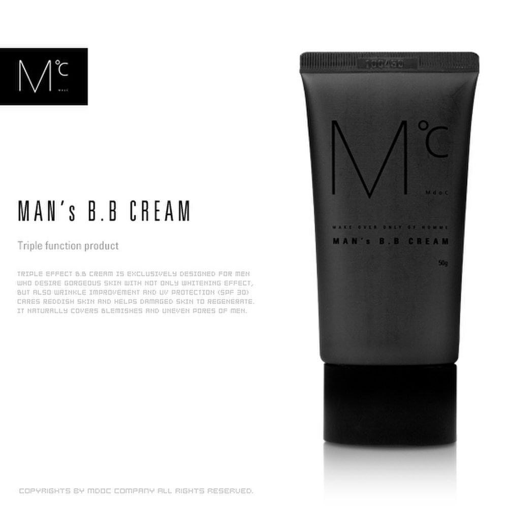 MdoC Men's BB Cream (Triple Functional BB Cream) 50g