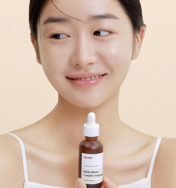Manyo Bifida Biome Complex Ampoule 30 мл – Корейская антивозрастная сыворотка с пробиотиками и гиалуроновой кислотой
