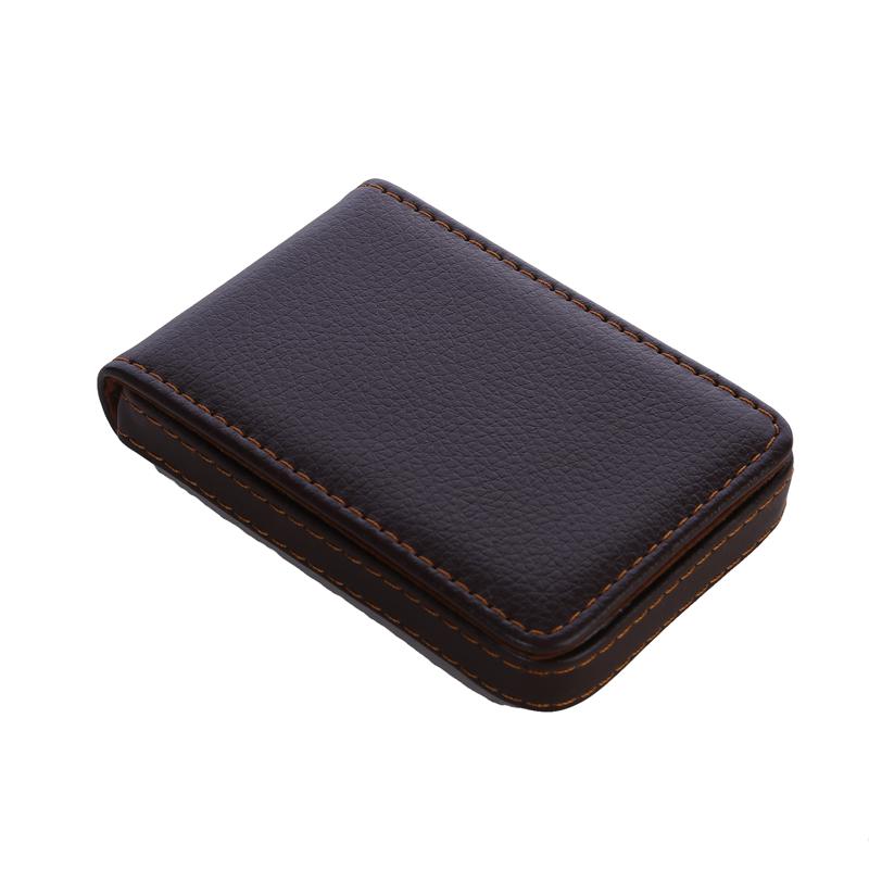 Держатель для визитных карточек, мужские держатели для карточек, магнитная присоска для карт, мини-кошелек, мужской держатель для кредитных карт