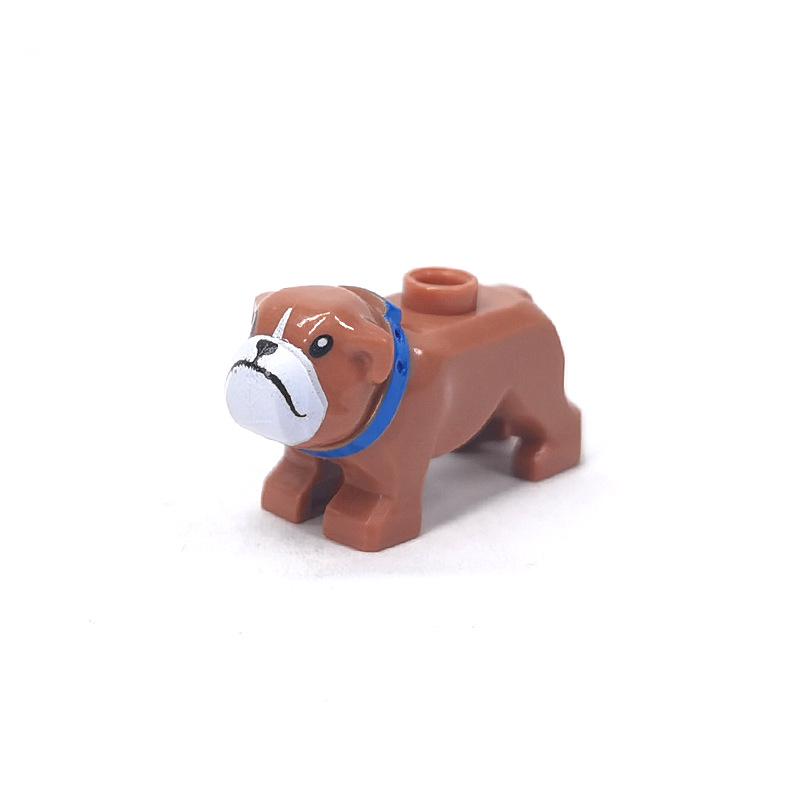 Детали для DIY с принтом животных: Коза, Чайка, Пингвин, Рыба, Овца - Совместимы с MOC Игрушками-конструкторами