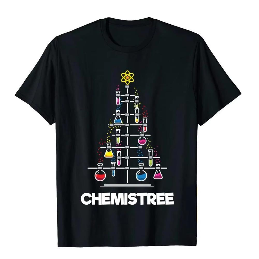 Chemistries Sweatshirt Funny Science Christmas Tree Boy Girl Unique T Shirts For Men Tops Tees Funny New Arrival Graphic Casual
