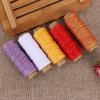 50Meters Durable Flat Hand Stitching Handicraft Leather Waxed Thread Sewing Line Cord