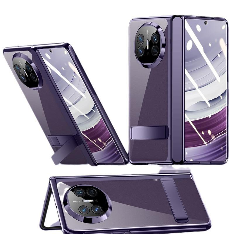 Применимо к чехлу для мобильного телефона Huawei matex5, гальванизированный, прозрачный, высокой четкости, с защитой от конфиденциальности, подставкой, X5, противоударный, полностью закрывающий, пленка-оболочка