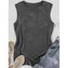 2026 Trendy SUN SALT SAND Beach Sunset Print Women Sleeveless Vest High Quality Casual Summer Tank Top