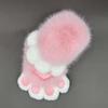 Furry Cosplay Costume Gloves Cartoon Cosplay Props Kawaii Cat Claw Mittens  Gifts