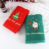 High Quality Washing Hand Face Red Christmas Gift Christmas Decor Christmas Ornaments Face Towel