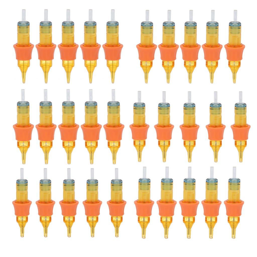 10 шт., игла для тату-картриджа, одноразовая быстрая окраска, гигиеническая ручка для татуировки, иглы для машины