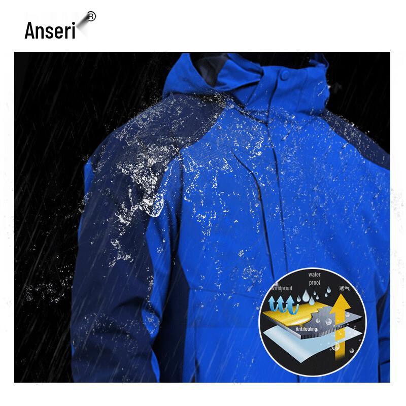 Ansell 3-in-1 Detachable Liner Jacket
