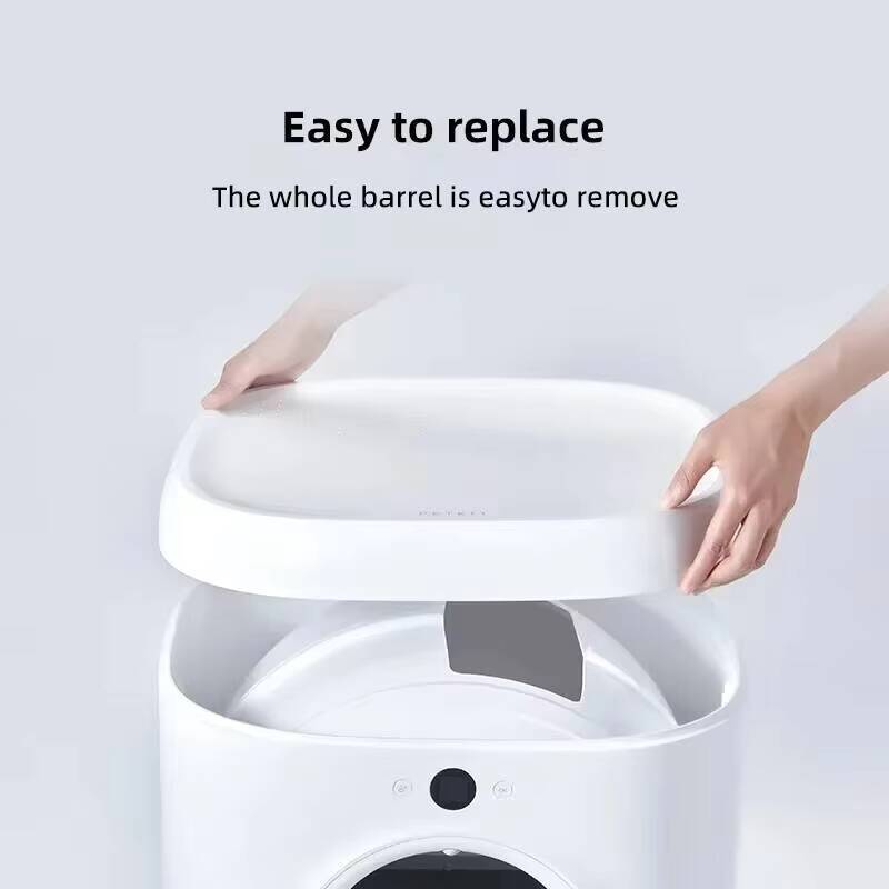 Автоматический лоток для кошек Petkit Туалет для кошек Контейнер для наполнителя Точная фильтрация Подкладка «Три защиты» первого поколения T3