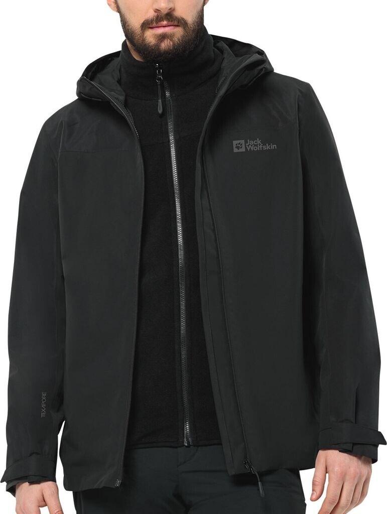 Куртка Jack Wolfskin Taubenberg 3in1 Jkt M Jacket Men черная