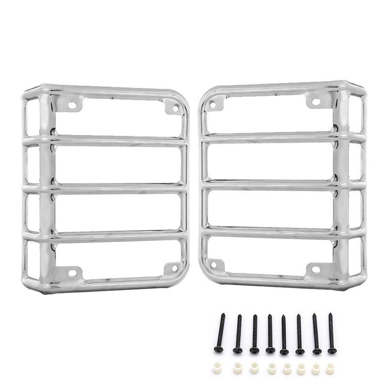 Защитная рамка заднего фонаря Jeep Wrangler, железная, антикоррозийная, линза стоп-сигнала