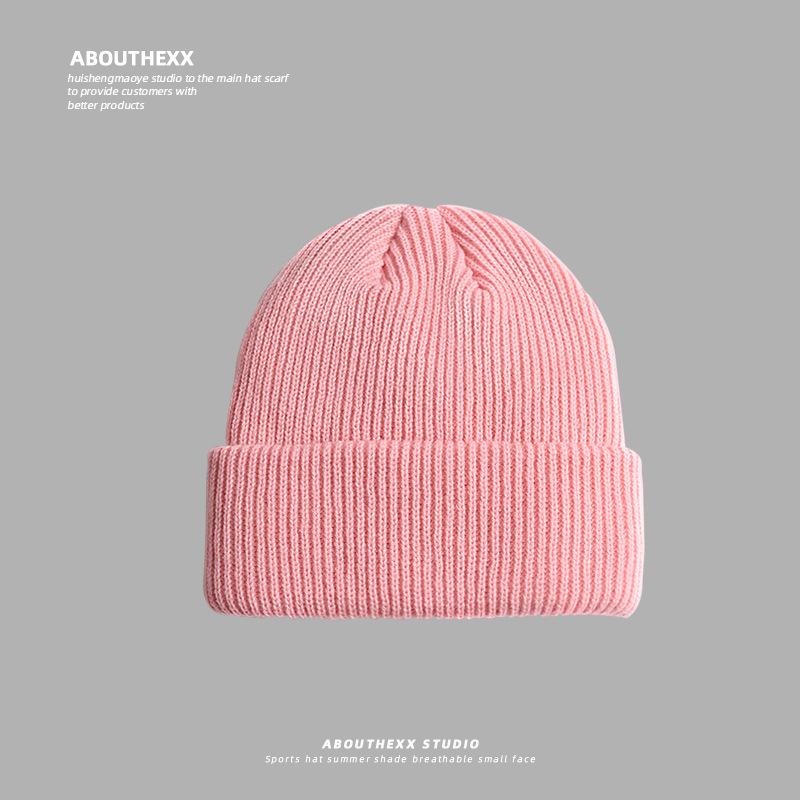 Ear Protection Warm and Cold Proof Knitted Hat  Large Head Circumference  Face Showing Small Wool Blended Japanese Cold Hat for Men