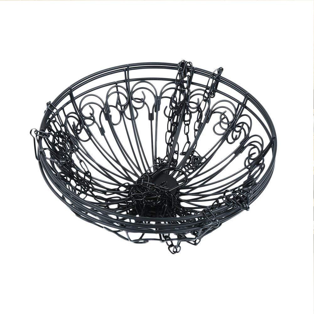 Fashion Space Saving 3Layers Iron Wire Fruit Basket for Storage