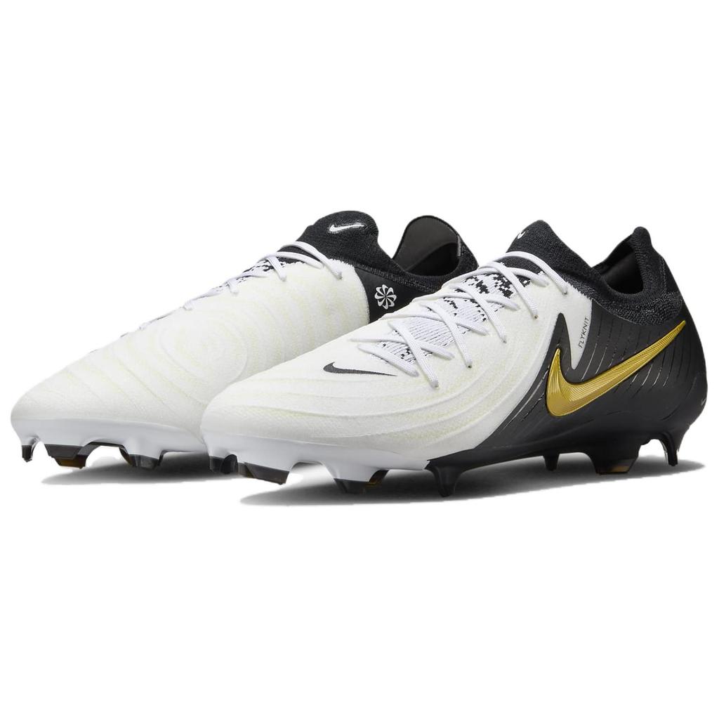 Nike Phantom Gx 2 Pro Fg 'White Gold Black' Sneakers FJ2563-100